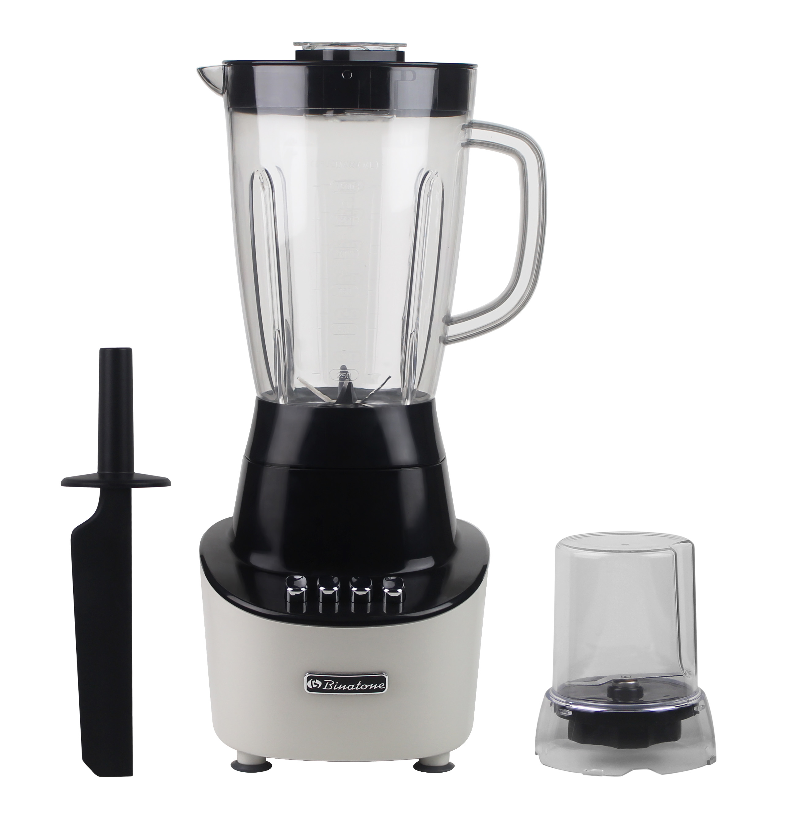 Batidora 300-350W 1500mL PC Jar Electric-Blanco